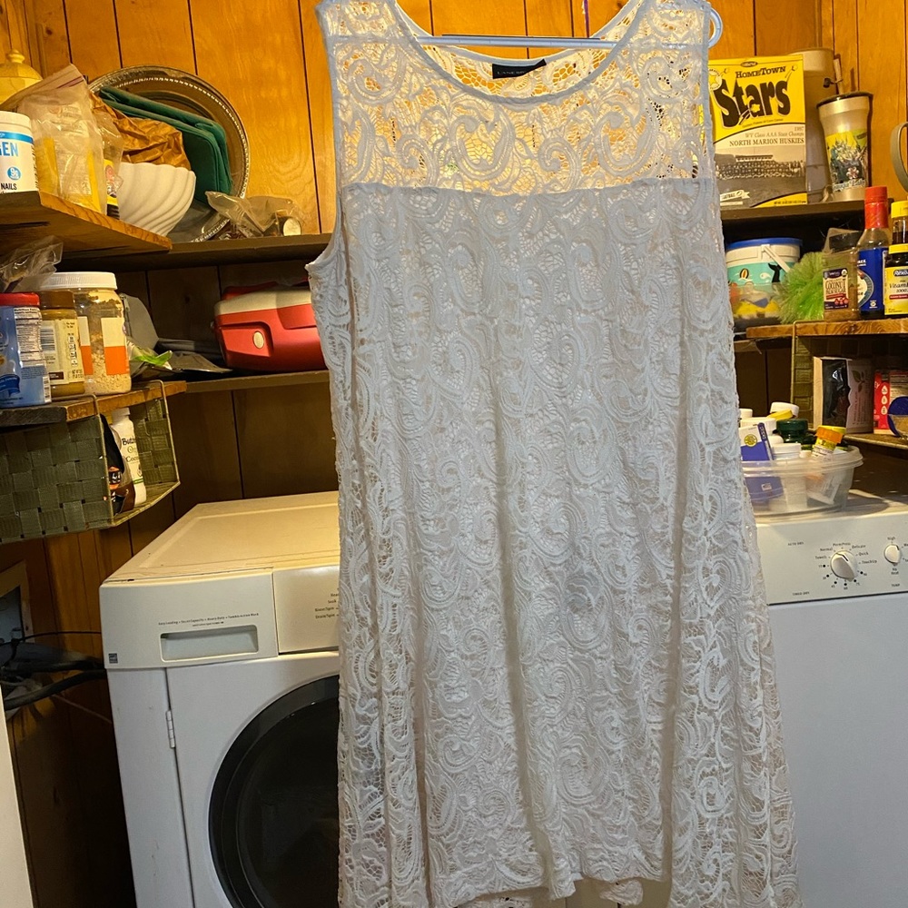 White lane Bryant dress